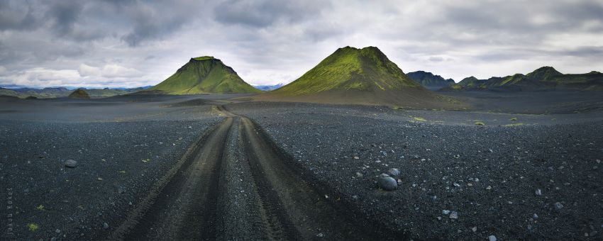 Laugavegur trek, Island