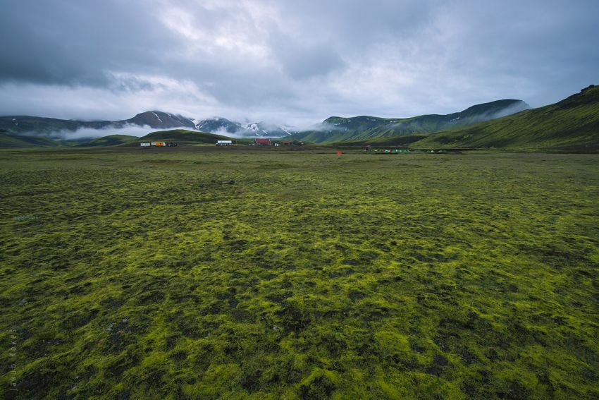 Laugavegur trek, Island